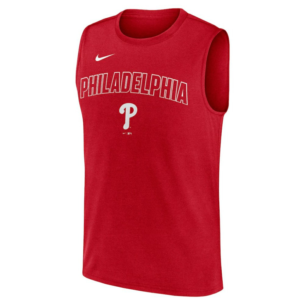 MLB Philadelphia Phillies Nike Knockout Dri-FIT Muscle Tank Top