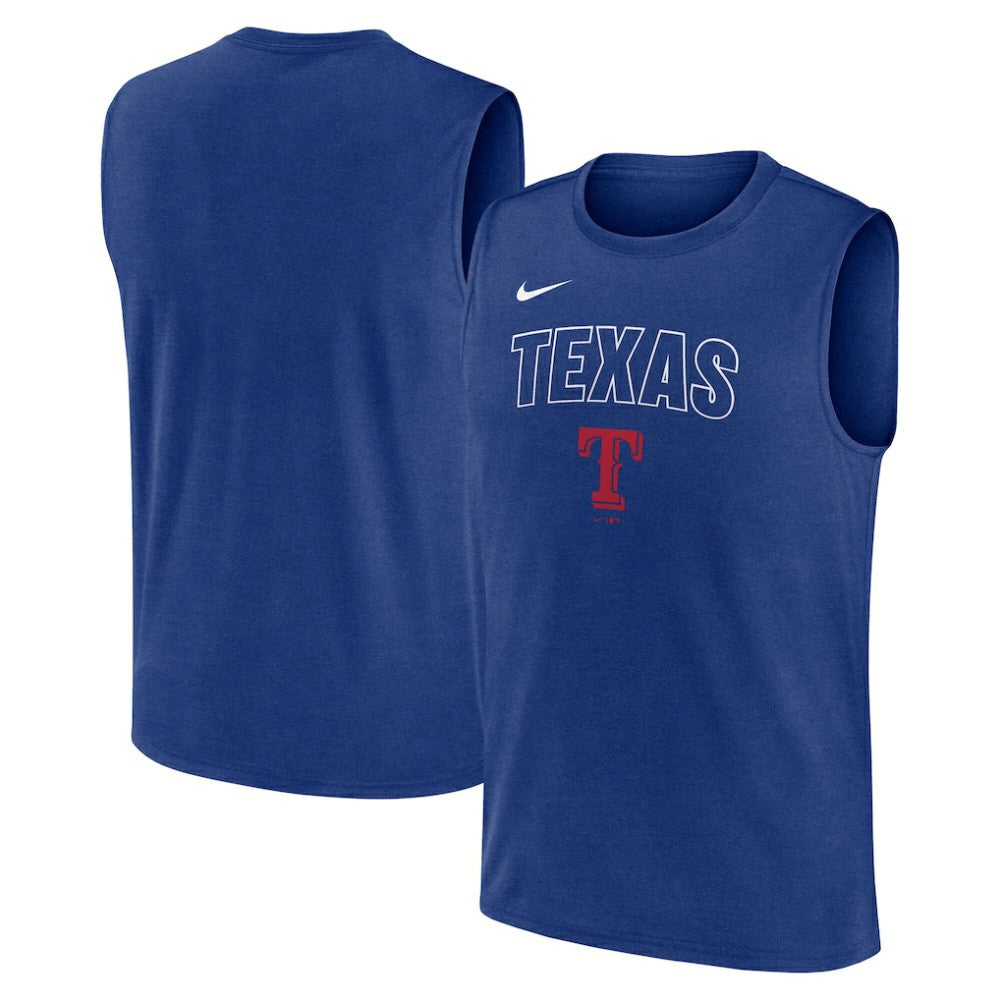 MLB Texas Rangers Nike Knockout Dri-FIT Muscle Tank Top
