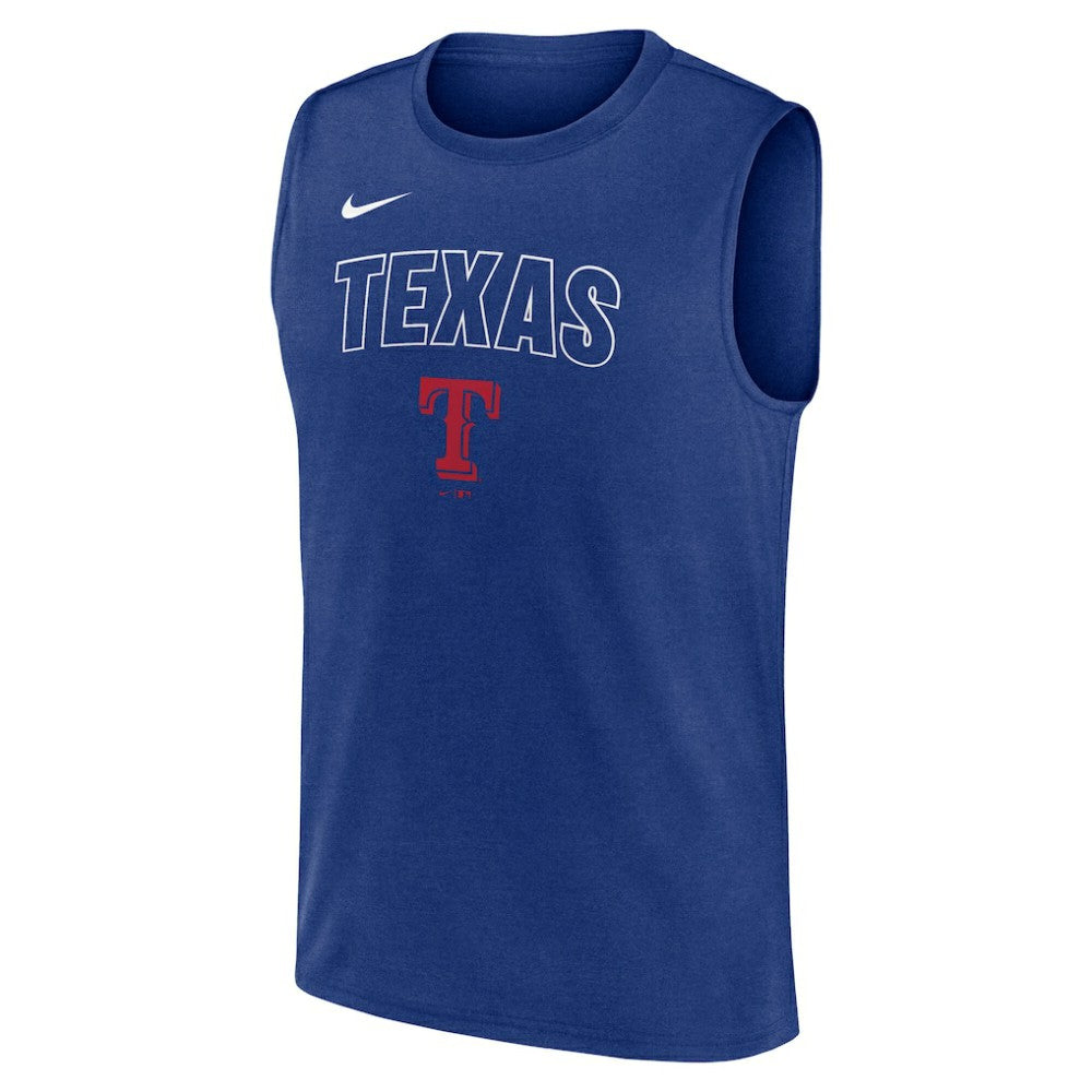 MLB Texas Rangers Nike Knockout Dri-FIT Muscle Tank Top
