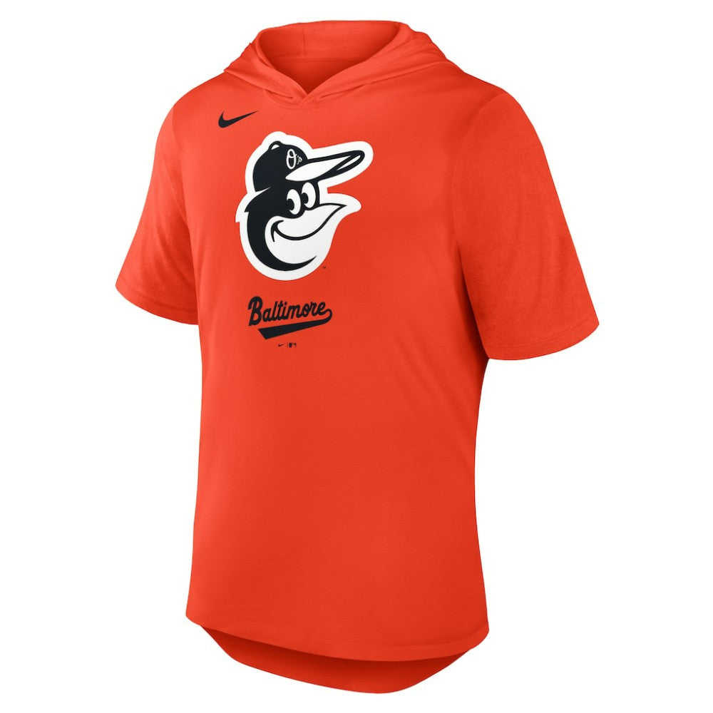 MLB Baltimore Orioles Nike Tri-Blend Hoodie T-Shirt