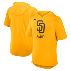 MLB San Diego Padres Nike Tri-Blend Hoodie T-Shirt
