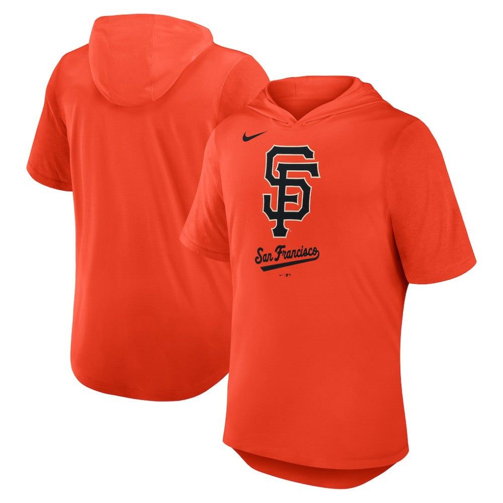 MLB San Francisco Giants Nike Tri-Blend Hoodie T-Shirt