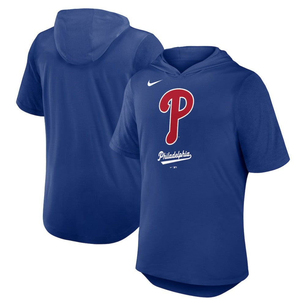 MLB Philadelphia Phillies Nike Tri-Blend Hoodie T-Shirt