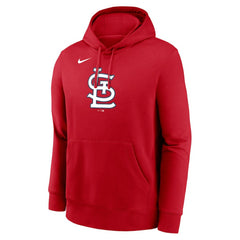 MLB St. Louis Cardinals Nike Logo Club Fleece Hoodie