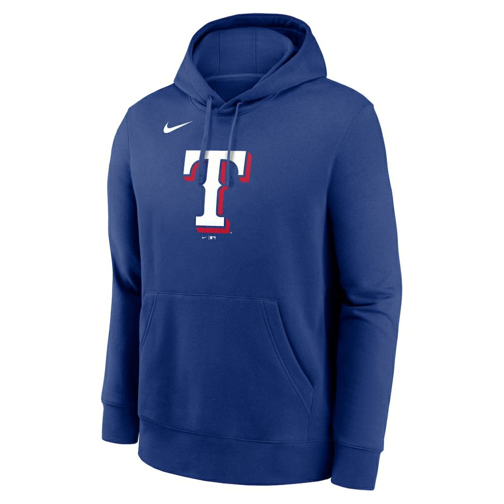 MLB Texas Rangers Nike Logo Club Fleece Hoodie