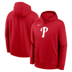 MLB Philadelphia Phillies Nike Logo Club Fleece Hoodie