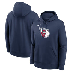 MLB Cleveland Guardians Nike Logo Club Fleece Hoodie