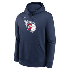 MLB Cleveland Guardians Nike Logo Club Fleece Hoodie