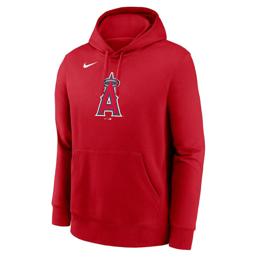 MLB Los Angeles Angels Nike Logo Club Fleece Hoodie