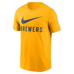 MLB Milwaukee Brewers Nike Swoosh T-Shirt