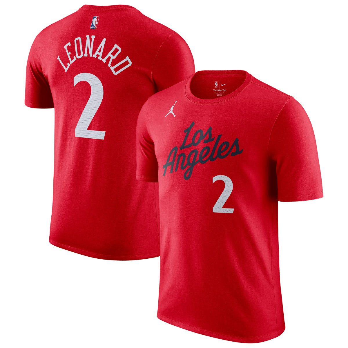 NBA Kawhi Leonard LA Clippers Jordan Brand Statement Edition Name & Number T-Shirt