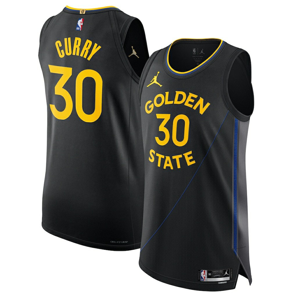 NBA Stephen Curry Golden State Warriors Jordan Brand 2024/25 Authentic Jersey sale