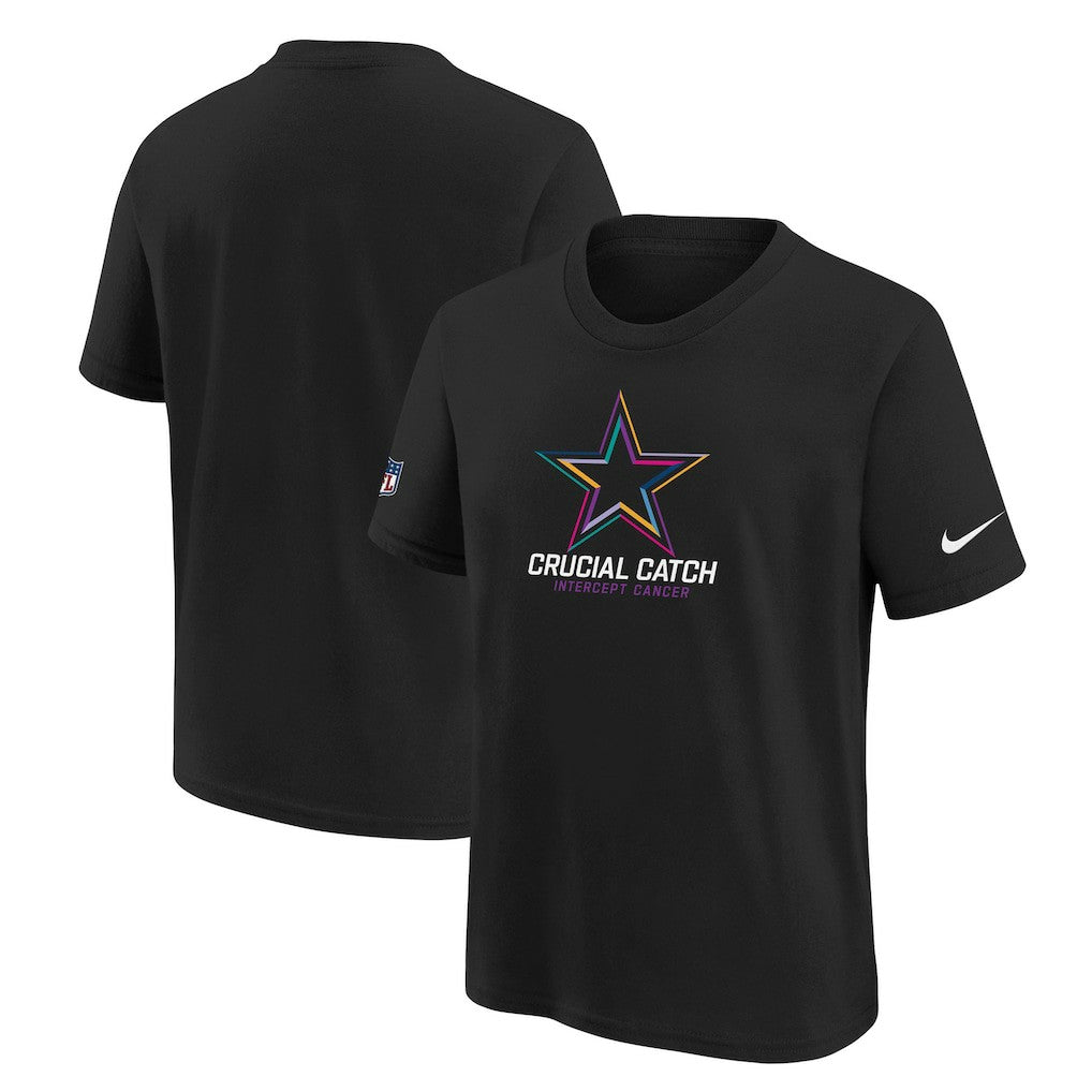 Youth 2024 NFL Crucial Catch T-Shirt - Dallas Cowboys