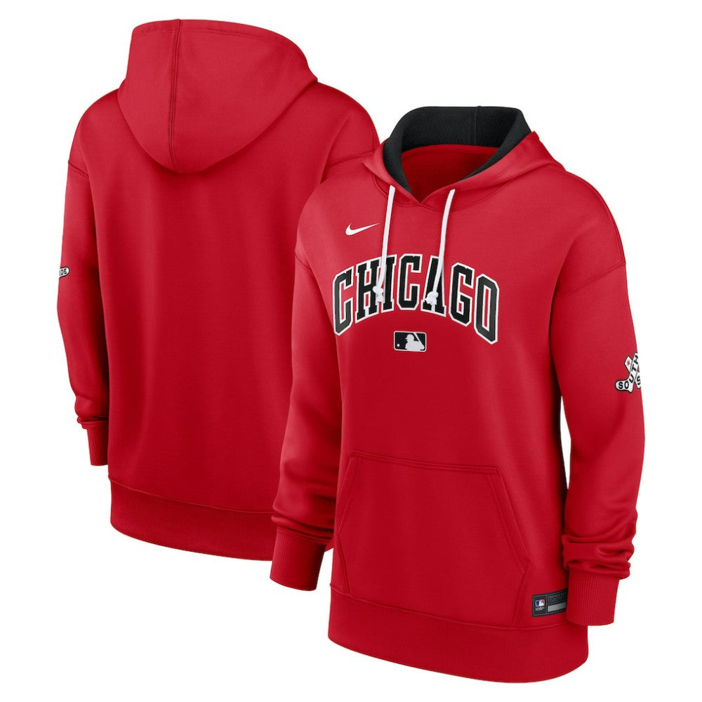 MLB Chicago White Sox Nike Women's 2025 City Connect Authentic Collection Therma-FIT Hoodie