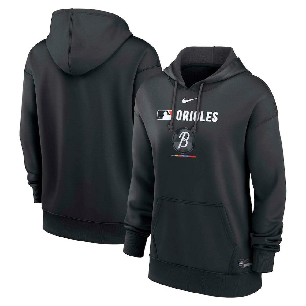 MLB Baltimore Orioles Nike Women's City Connect Authentic Collection Therma-FIT Hoodie