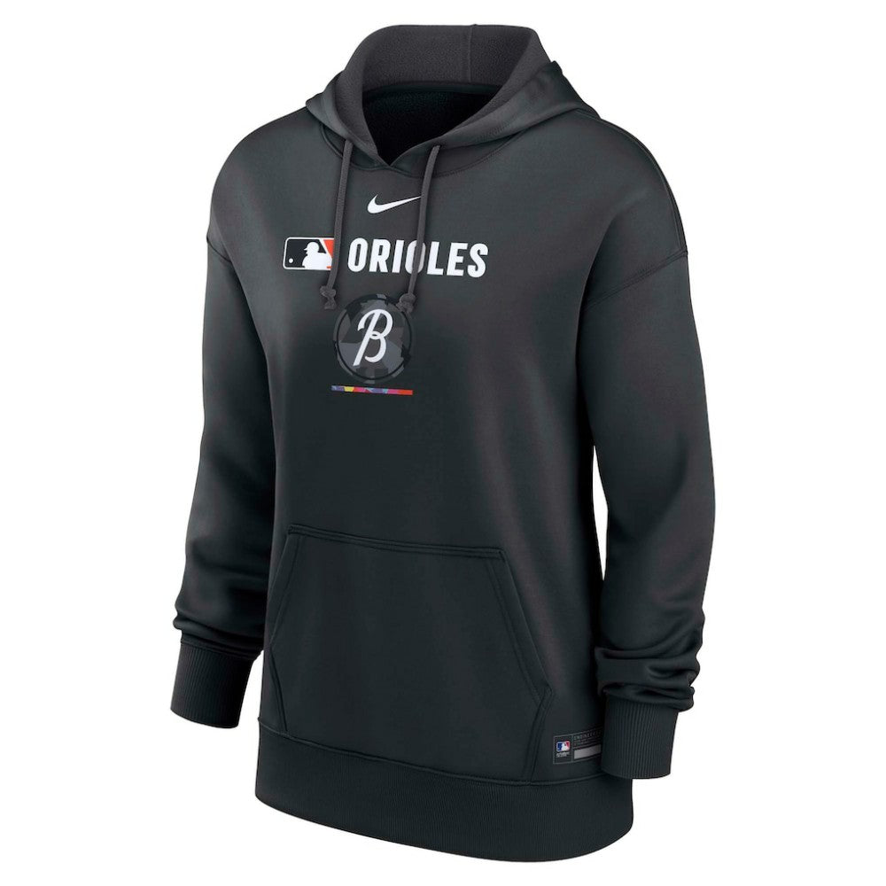 MLB Baltimore Orioles Nike Women's City Connect Authentic Collection Therma-FIT Hoodie