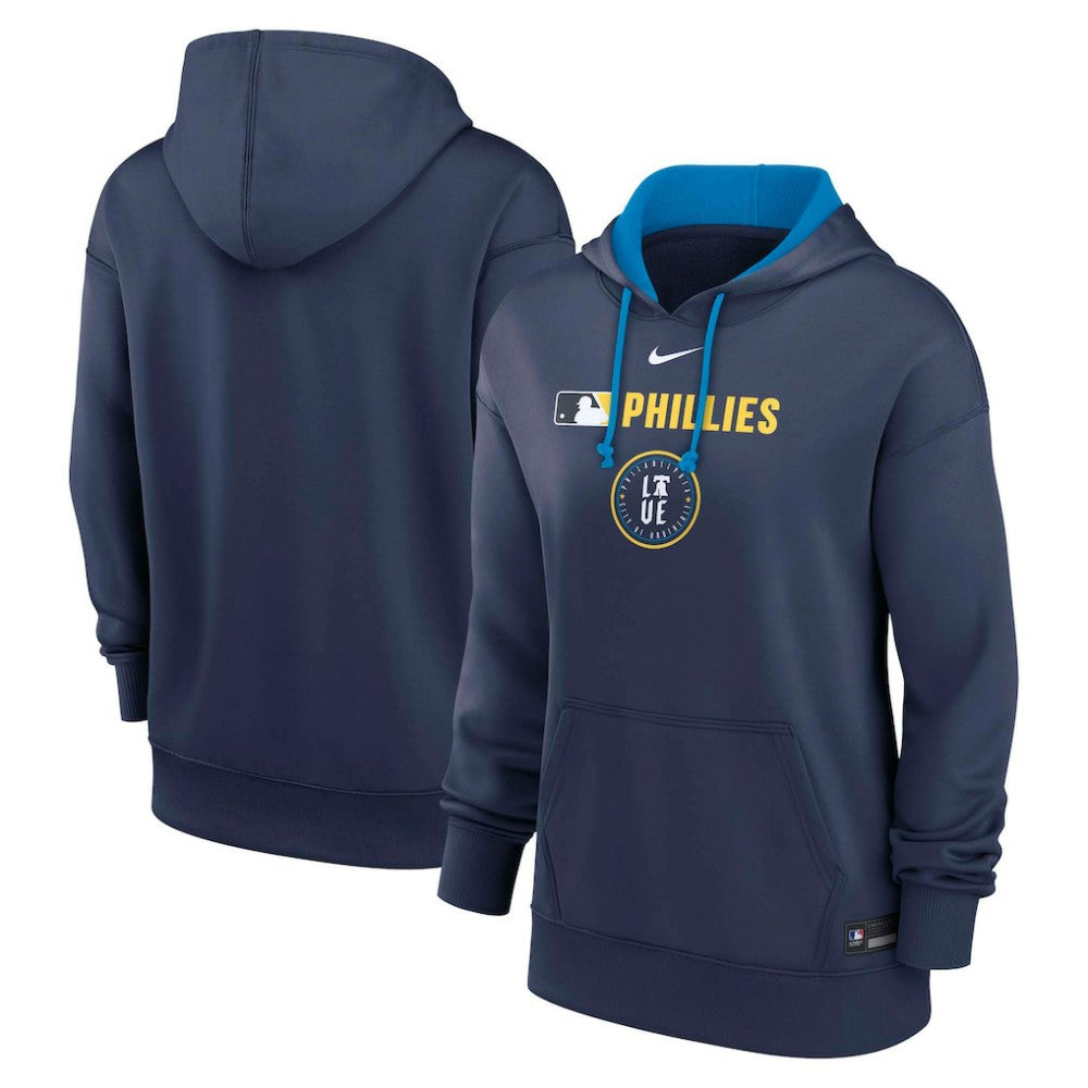 MLB Philadelphia Phillies Nike Women's City Connect Authentic Collection Therma-FIT Hoodie