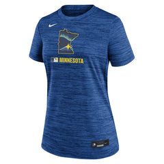 MLB Minnesota Twins Nike Women's Authentic Collection City Connect Velocity Dri-FIT T-Shirt