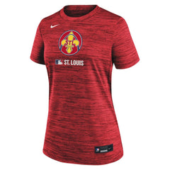 MLB St. Louis Cardinals Nike Women's Authentic Collection City Connect Velocity Dri-FIT T-Shirt