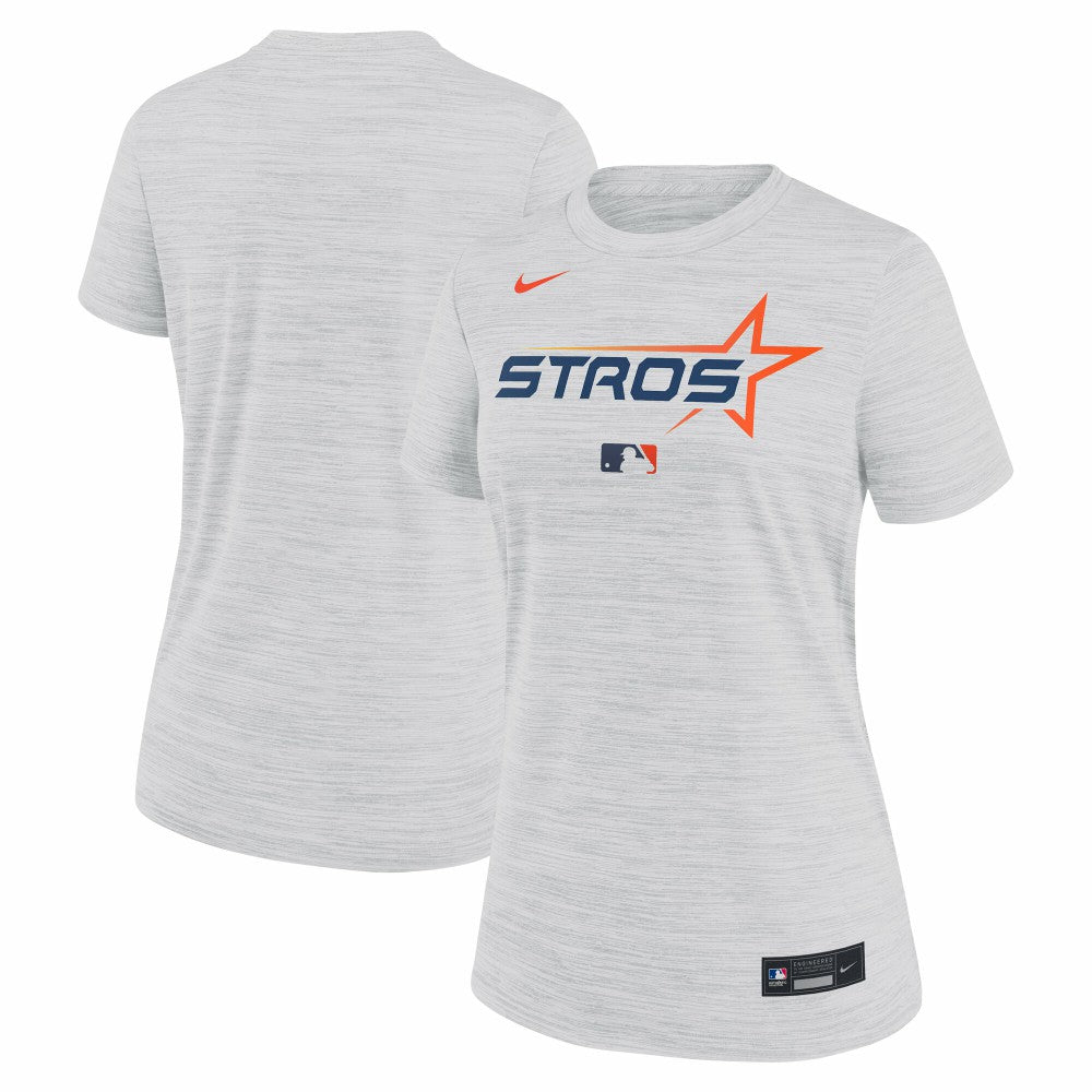 MLB Houston Astros Nike Women's 2025 City Connect Authentic Collection Velocity Dri-FIT T-Shirt