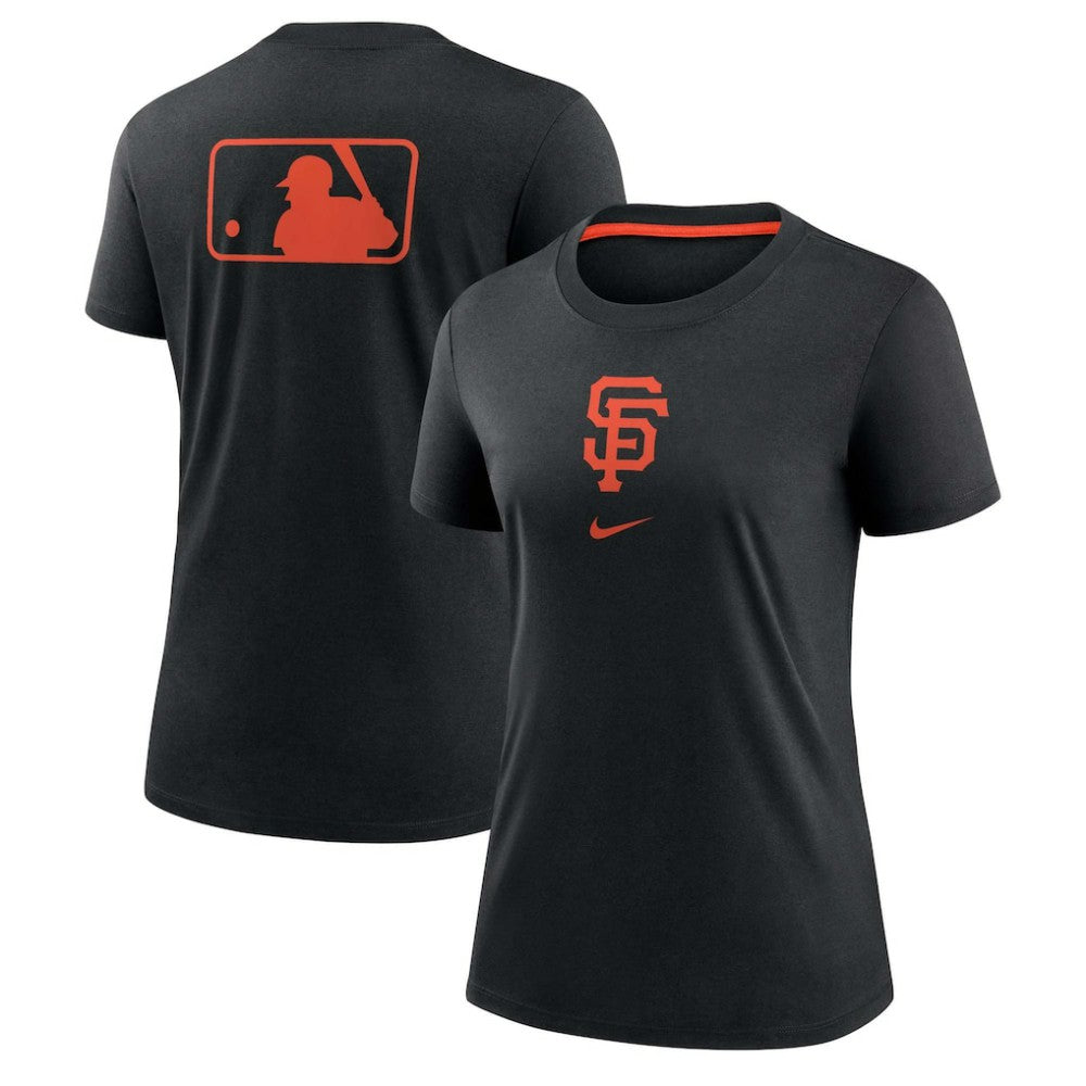 MLB San Francisco Giants Nike Women's Authentic Collection Early Work Tri-Blend T-Shirt