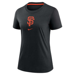 MLB San Francisco Giants Nike Women's Authentic Collection Early Work Tri-Blend T-Shirt