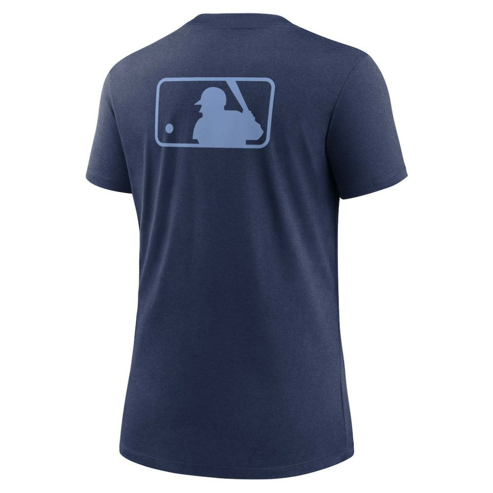 MLB Tampa Bay Rays Nike Women's Authentic Collection Early Work Tri-Blend T-Shirt