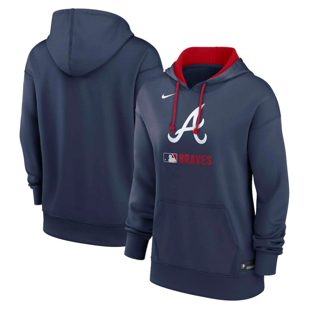 MLB Atlanta Braves Nike Women's Authentic Collection Therma-FIT Hoodie