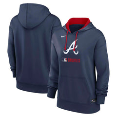 MLB Atlanta Braves Nike Women's Authentic Collection Therma-FIT Hoodie