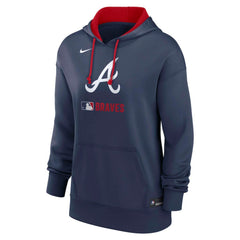 MLB Atlanta Braves Nike Women's Authentic Collection Therma-FIT Hoodie