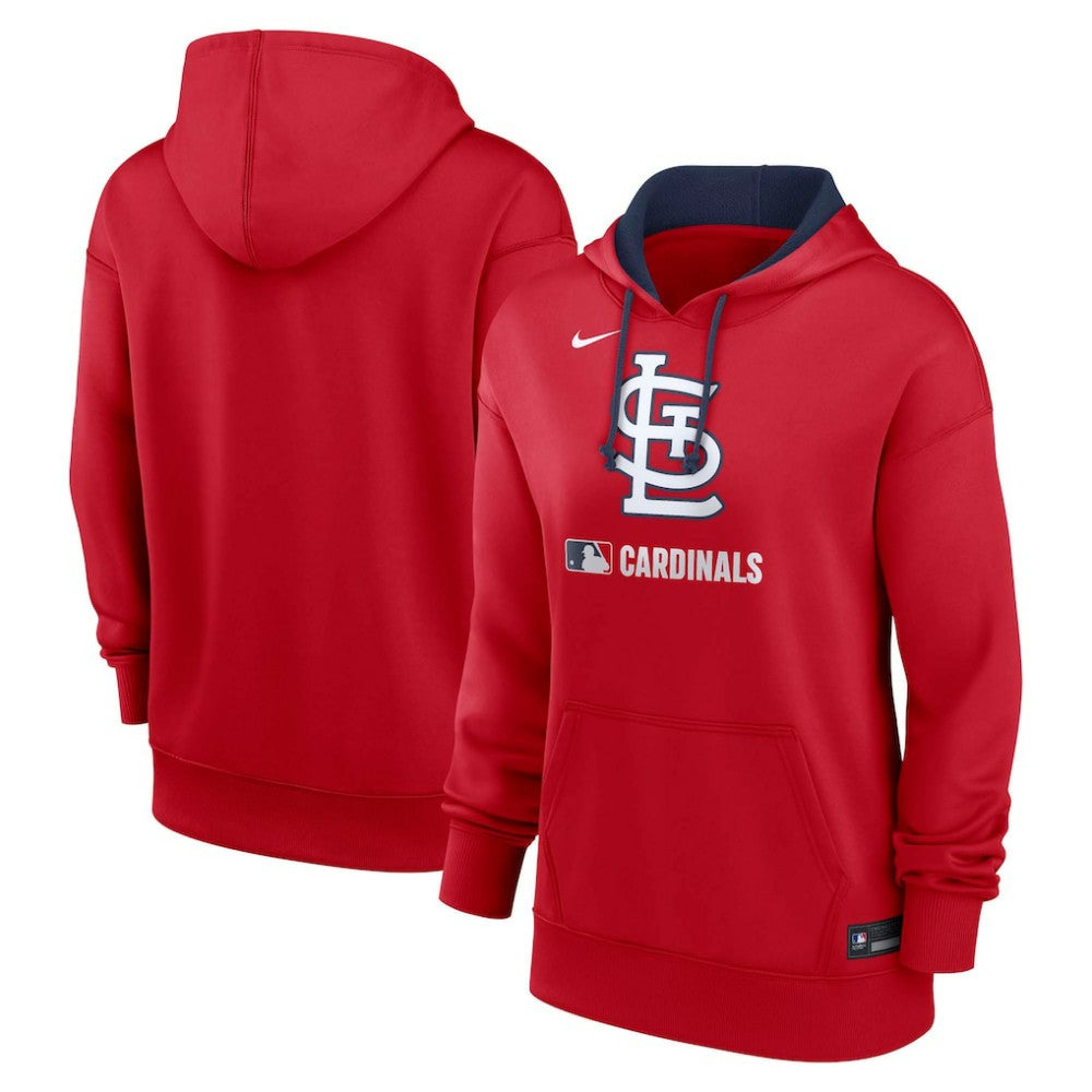 MLB St. Louis Cardinals Nike Women's Authentic Collection Therma-FIT Hoodie