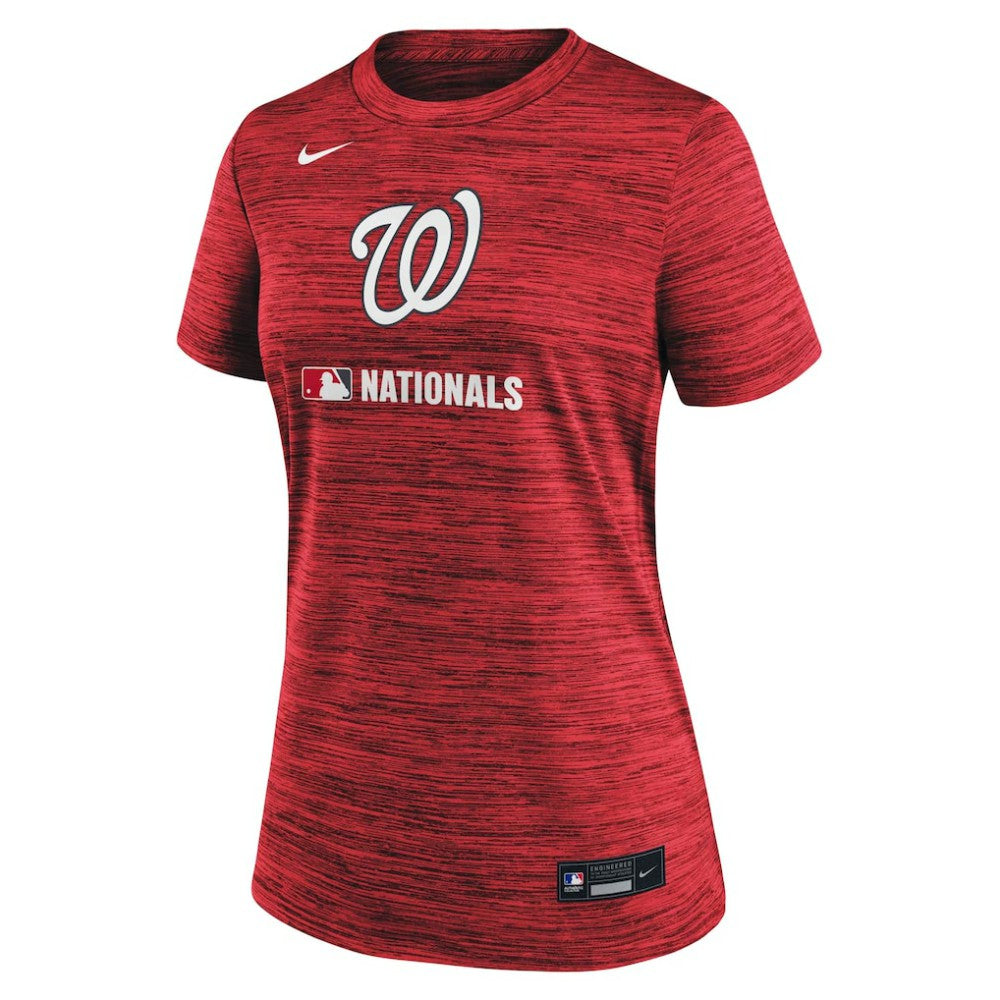 MLB Washington Nationals Nike Women's Authentic Collection Velocity Dri-FIT T-Shirt
