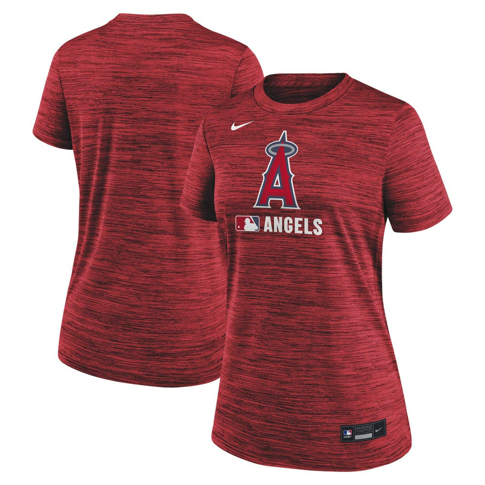 MLB Los Angeles Angels Nike Women's Authentic Collection Velocity Dri-FIT T-Shirt