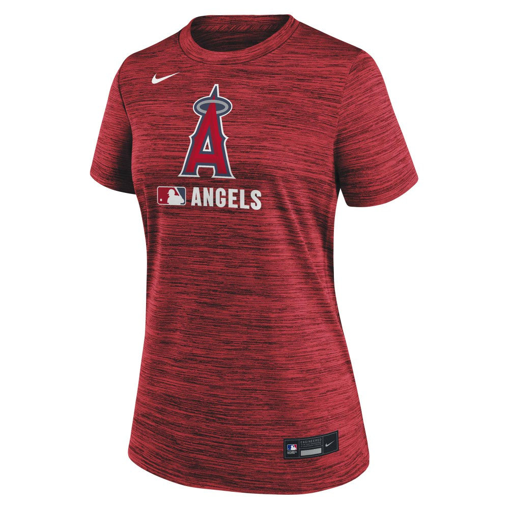 MLB Los Angeles Angels Nike Women's Authentic Collection Velocity Dri-FIT T-Shirt