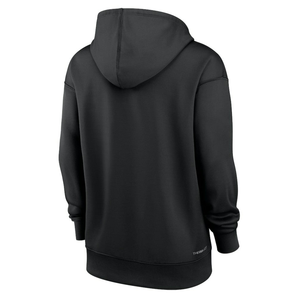 MLB Tampa Bay Rays Nike Women's Authentic Collection Lockup Alternate Logo Therma Hoodie