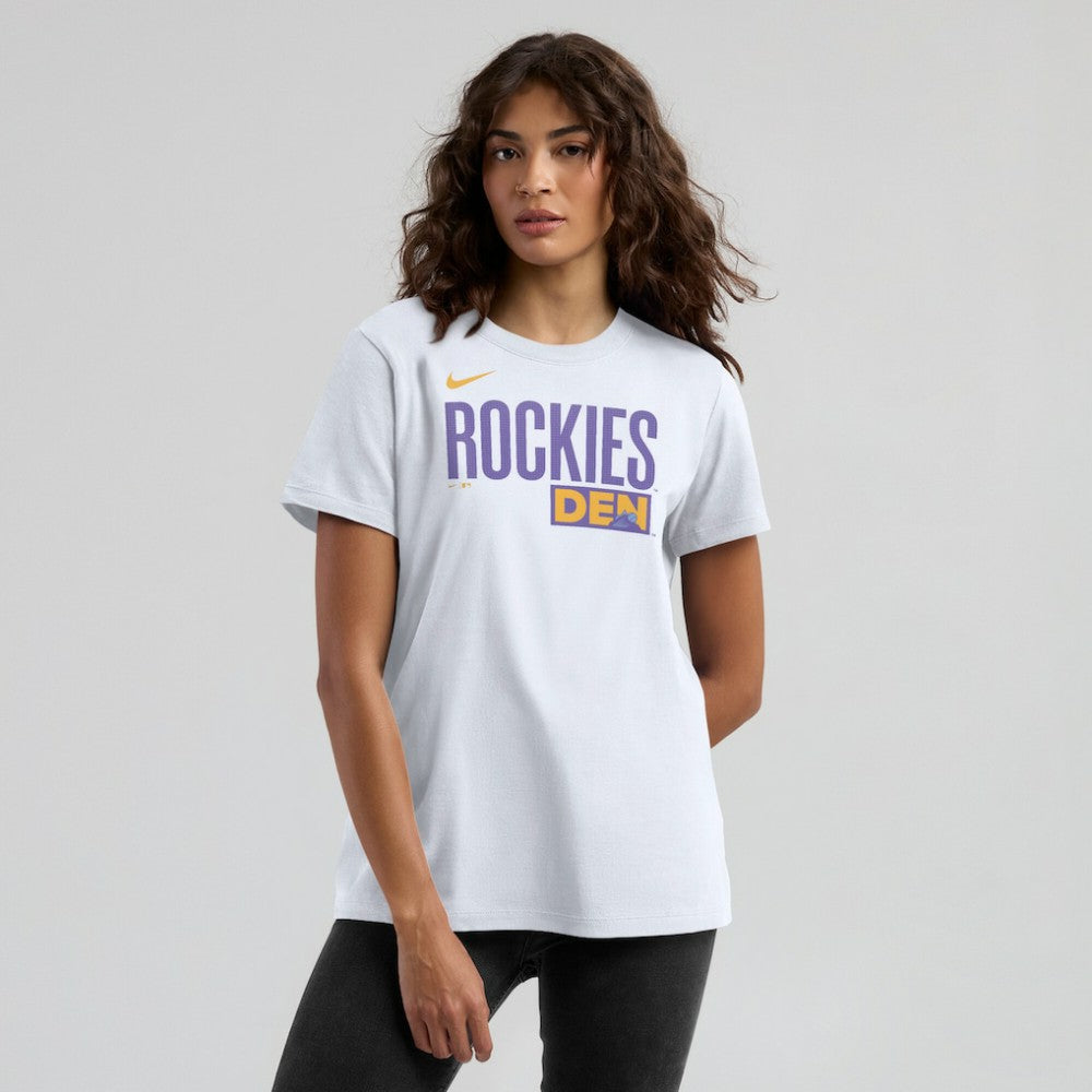 MLB Colorado Rockies Nike Women's 2025 City Connect Wordmark T-Shirt