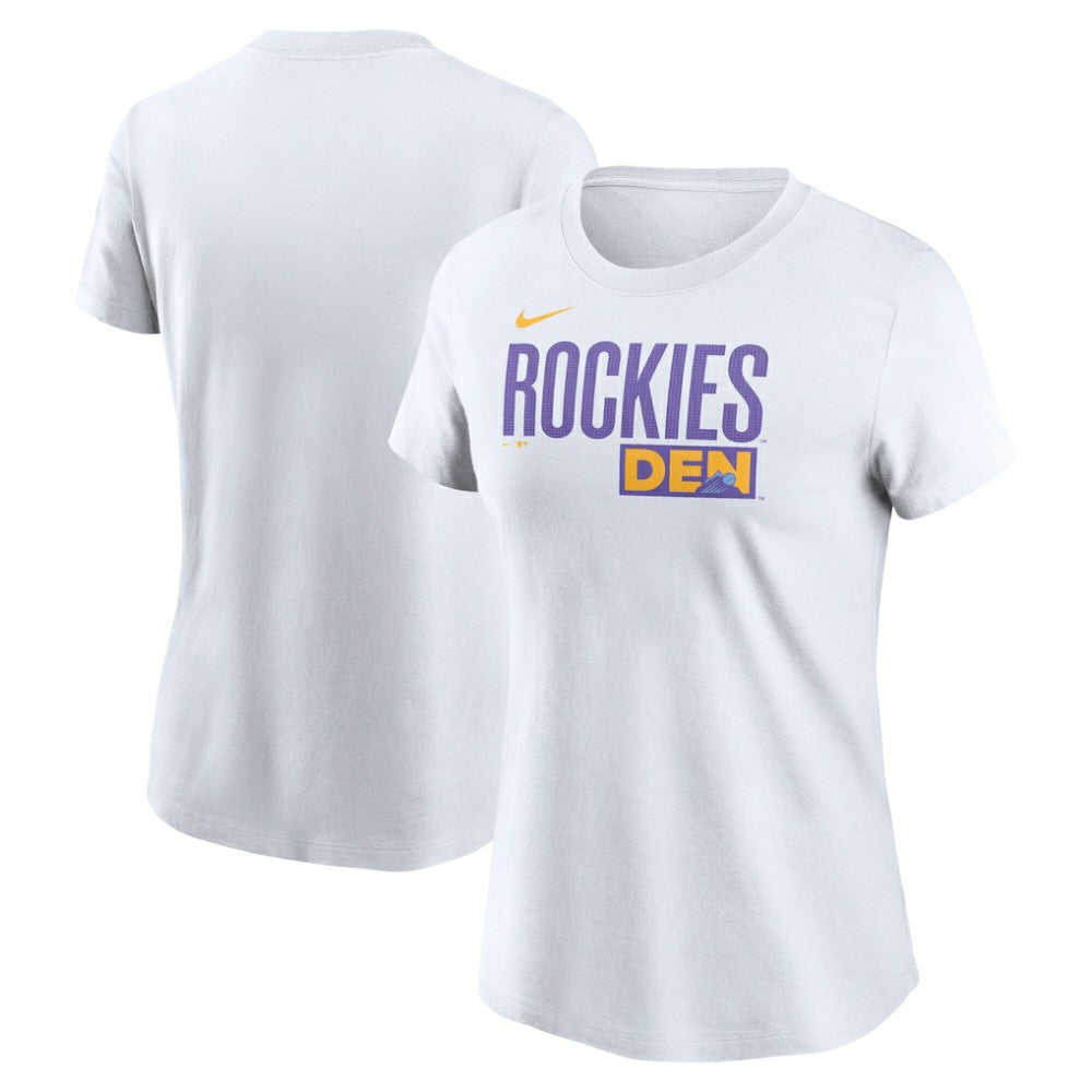 MLB Colorado Rockies Nike Women's 2025 City Connect Wordmark T-Shirt