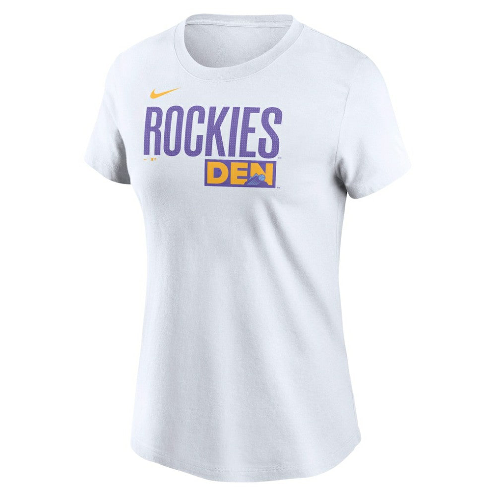 MLB Colorado Rockies Nike Women's 2025 City Connect Wordmark T-Shirt