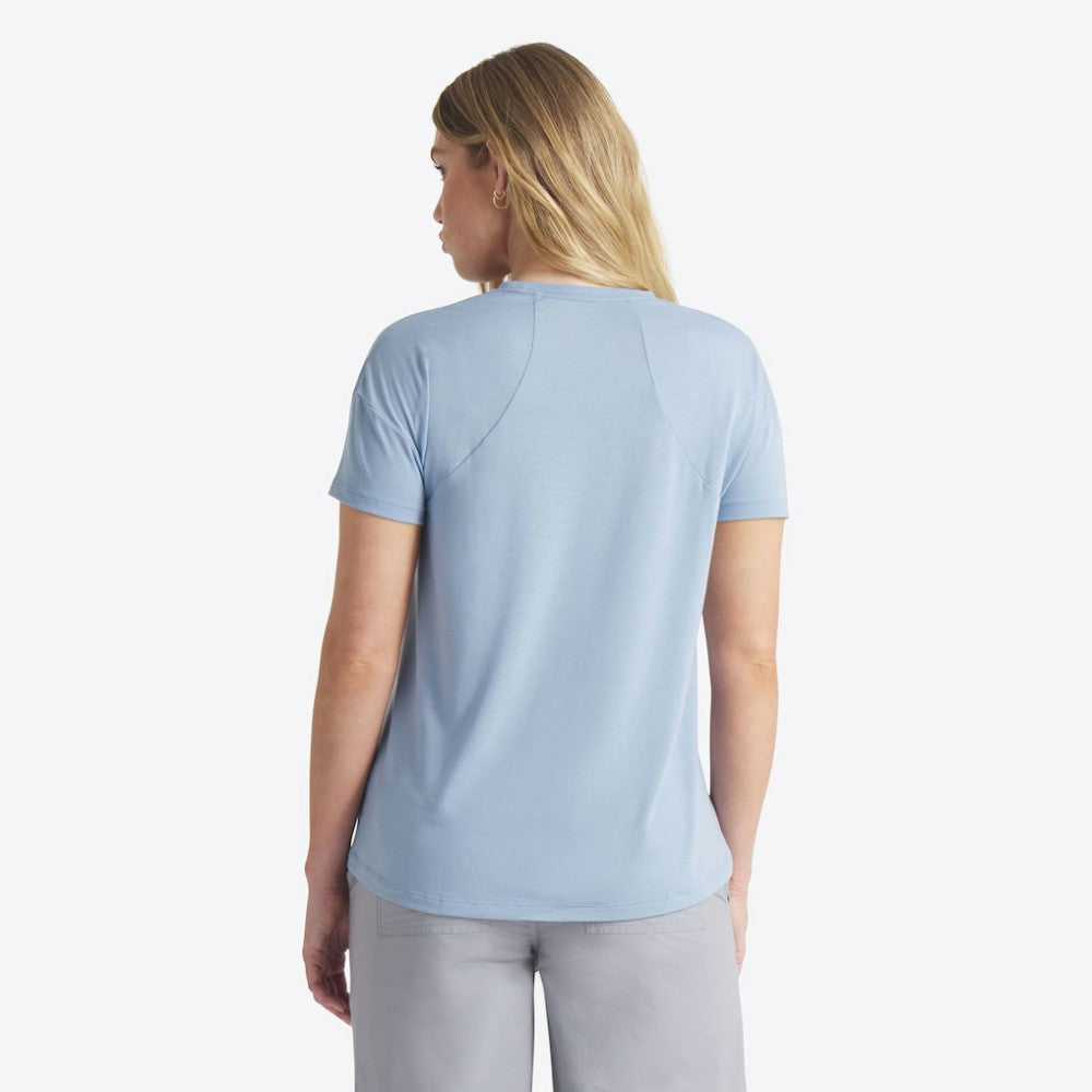 MLB Washington Nationals Nike Women's 2025 City Connect Flowy Fashion Tri-Blend Dri-FIT T-Shirt