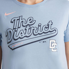 MLB Washington Nationals Nike Women's 2025 City Connect Flowy Fashion Tri-Blend Dri-FIT T-Shirt