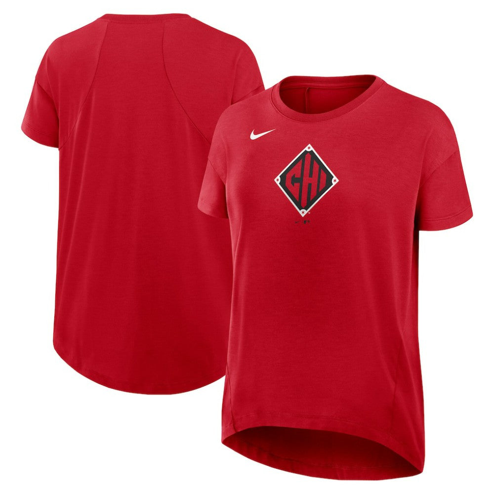 MLB Chicago White Sox Nike Women's 2025 City Connect Flowy Fashion Tri-Blend Dri-FIT T-Shirt