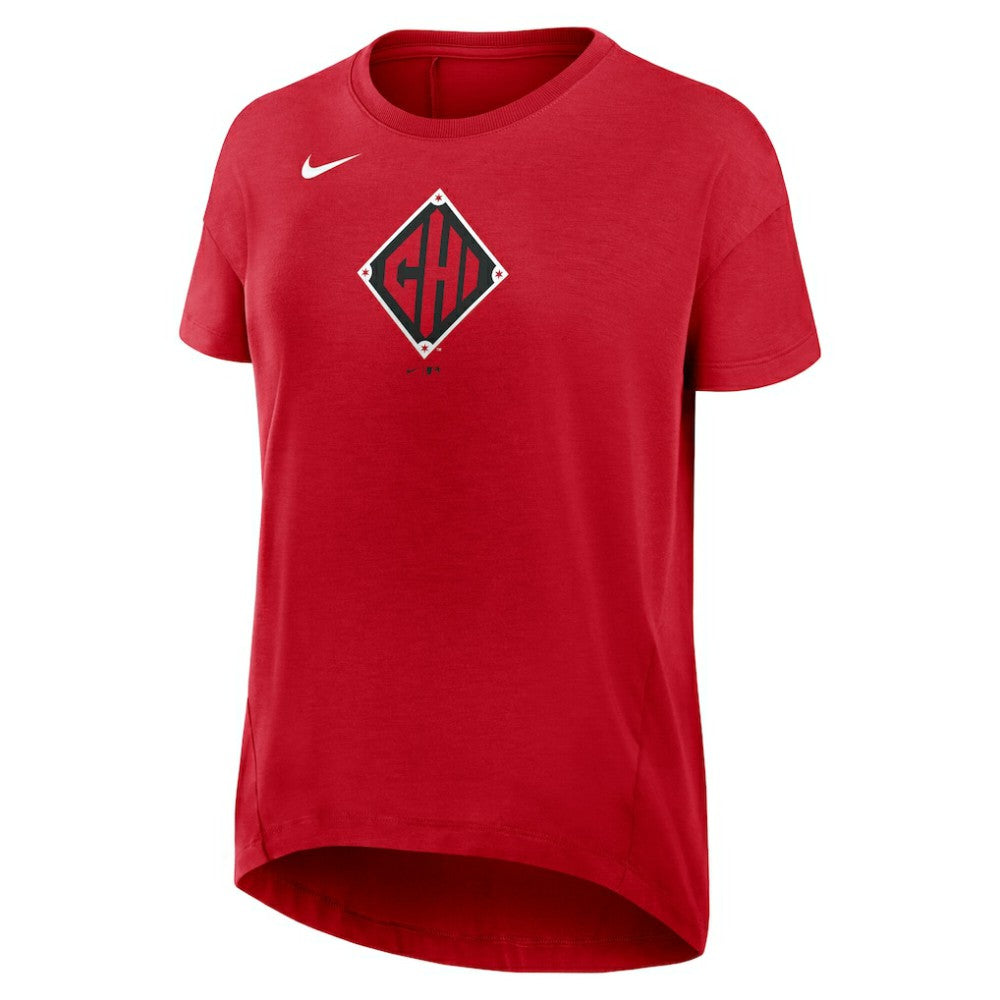 MLB Chicago White Sox Nike Women's 2025 City Connect Flowy Fashion Tri-Blend Dri-FIT T-Shirt