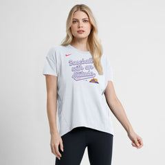 MLB Colorado Rockies Nike Women's 2025 City Connect Flowy Fashion Tri-Blend Dri-FIT T-Shirt