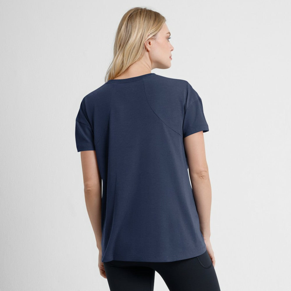 MLB Houston Astros Nike Women's 2025 City Connect Flowy Fashion Tri-Blend Dri-FIT T-Shirt