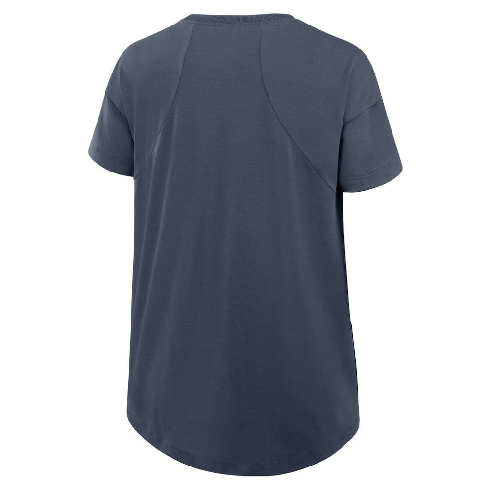 MLB Los Angeles Dodgers Nike Women's 2025 City Connect Flowy Fashion Tri-Blend Dri-FIT T-Shirt