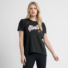 MLB San Francisco Giants Nike Women's 2025 City Connect Flowy Fashion Tri-Blend Dri-FIT T-Shirt