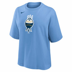 MLB Milwaukee Brewers Nike Women's City Connect Logo Boxy T-Shirt