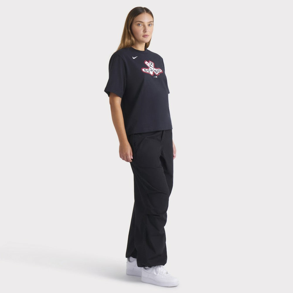 MLB Chicago White Sox Nike Women's 2025 City Connect Logo Boxy T-Shirt