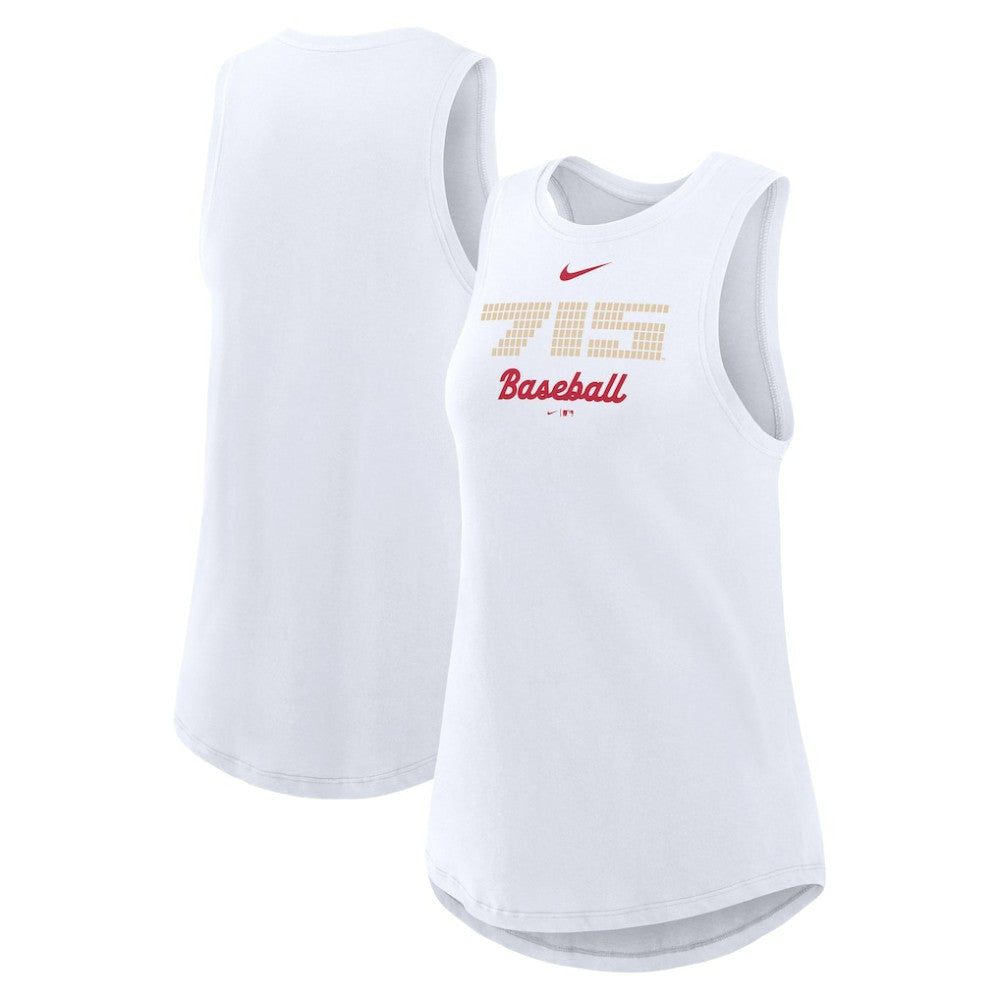 MLB Atlanta Braves Nike Women's City Connect Tricode High Neck Dri-FIT Tank Top