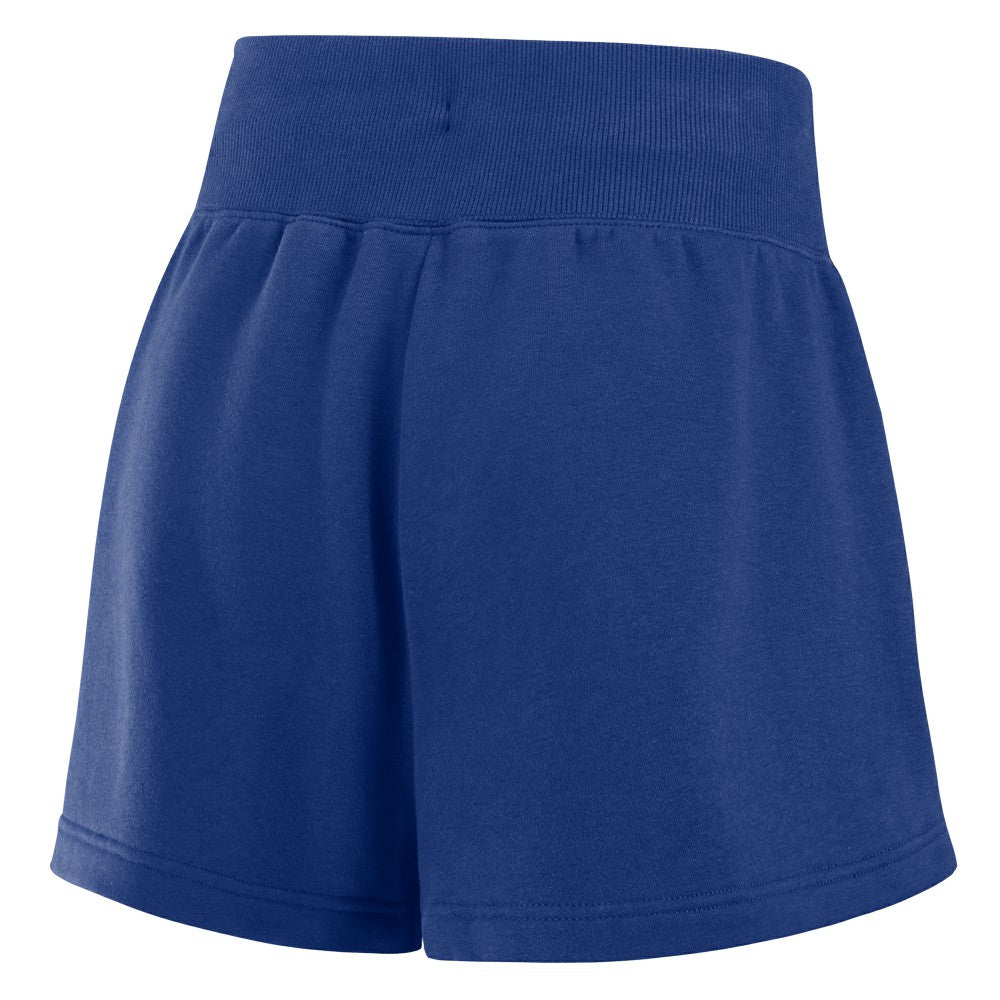 MLB Los Angeles Dodgers Nike Women's Color-Block Phoenix Fleece Lounge Shorts